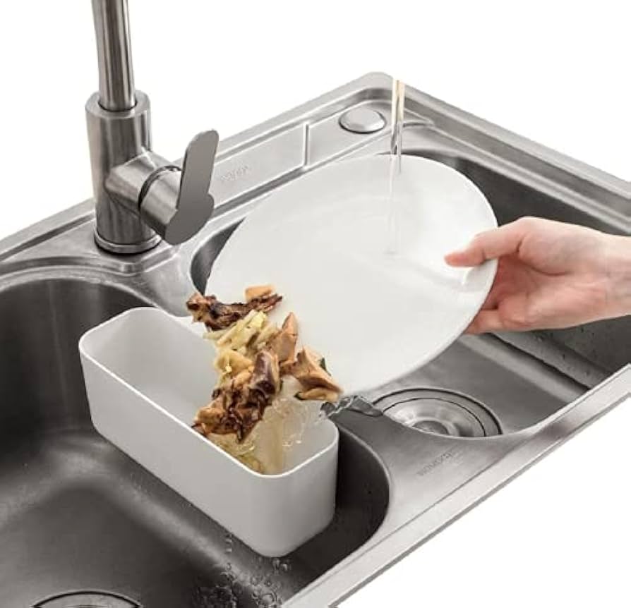 Sink Drain Filter Basket Kitchen Food Waste Leftovers Leftover Food  Collector Garbage Corner Sink Filter : Amazon.in: Home & Kitchen